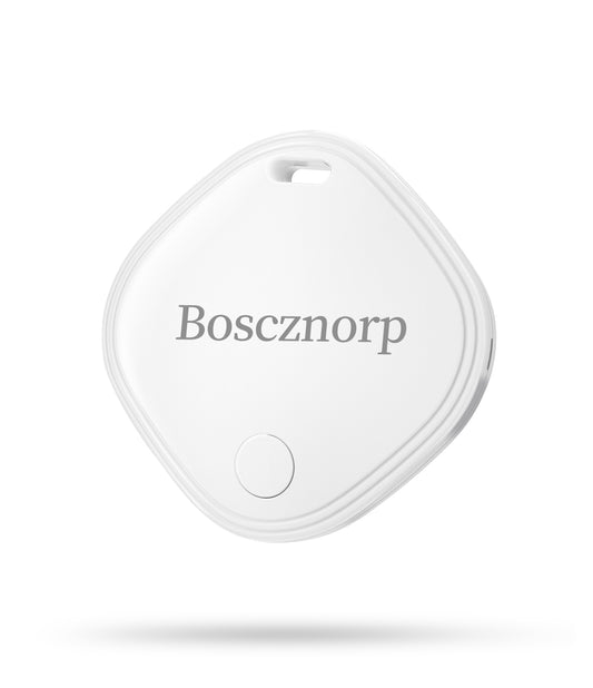 Boscznorp AirTag 1 Pack (iOS Only)-White