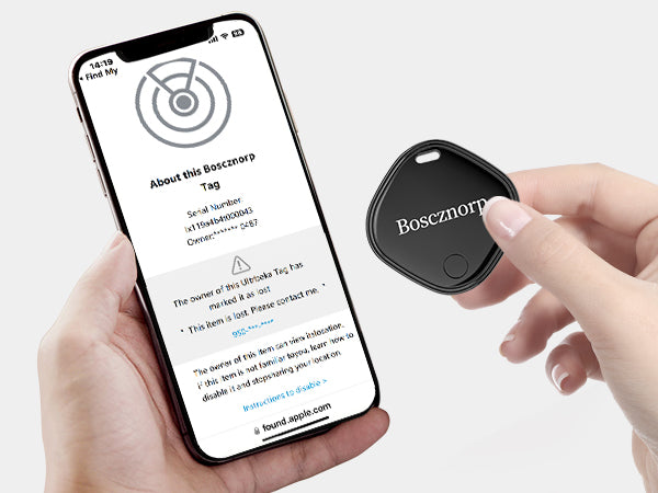 Boscznorp AirTag 2 Pack (iOS Only)